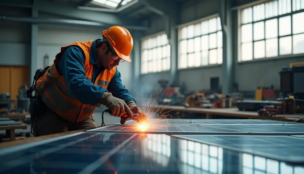 Schlosser im Solarbau: Innovatives Handwerk für die Energiewende